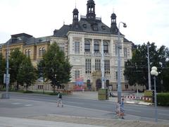 a panoramic view of Plzeň city in the Czech Republic