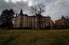 View of Západočeské muzeum (West Bohemian Museum) in Plzeň