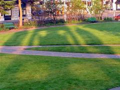 Monument Brunswick shadow in Quai du Mont Blanc, Geneva