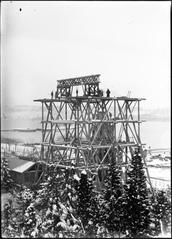 Mausoleum of Charles II, Duke of Brunswick under construction in 1879