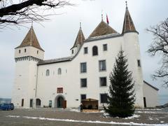 Nyon Castle Court in Nyon, Switzerland