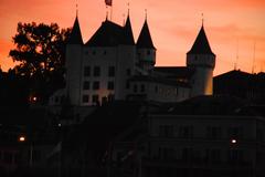 Chateau of Nyon in Switzerland