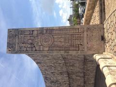 Back view of the Monumento a la Patria in Mérida, Mexico