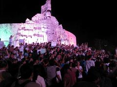 AntiPeña protest in Yucatán