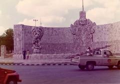 Monument to the Fatherland in Mérida, Yucatán, 1975