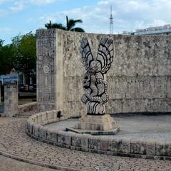 Panoramic view of Merida cityscape