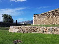 Ciutadella de Roses ancient ruins in Spain