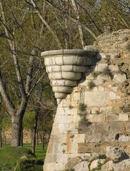 angle of a half-moon fortification of the Ciutadella de Roses