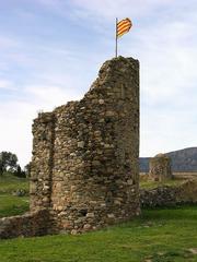 Torres de la muralla medieval de Roses