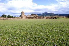 Ciutadella de Roses archaeological site in Catalonia