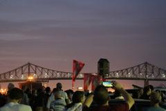 375th anniversary celebrations of Montreal Quai de l'Horloge