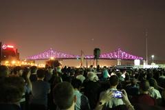 375th anniversary celebrations of Montreal at Quai de l'Horloge