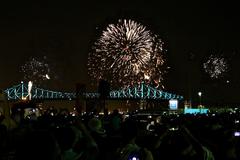 375th Anniversary of Montreal celebrations at Quai de l'Horloge