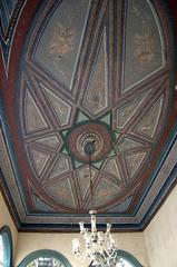 Roof at the west side of the Manastirli palace in Cairo, Egypt