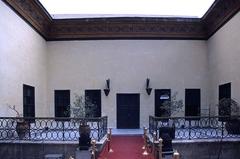 Entrance of the Manastirli palace in Roda island, Cairo, Egypt