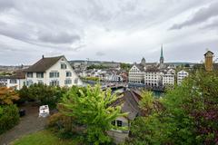 View from Urania park Zürich