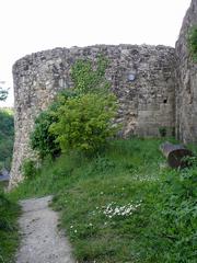 Léhon Château, a registered historic building in France.