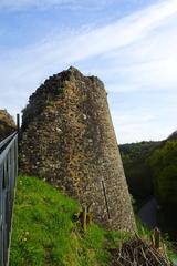 Château de Léhon west facade tower