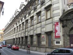 Klementinum historical building in Prague