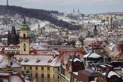 Old Town Hall Panorama in Prague