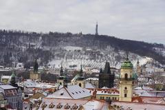 Old Town Hall Panorama in Prague