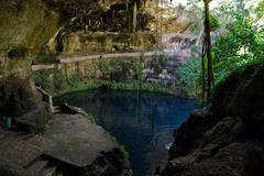 Cenote Zaci in Valladolid, Yucatan