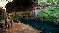 Cenote Zací in Valladolid, Yucatán, Mexico