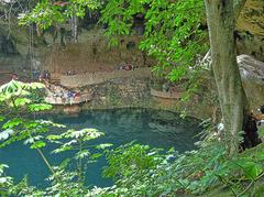 Cenote Zaci in Valladolid, Yucatan