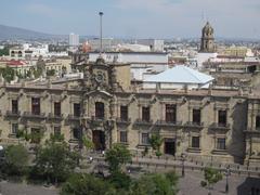 Aerial view of Guadalajara, Jalisco, Mexico in 2021