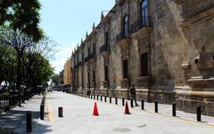 street in Guadalajara historic center