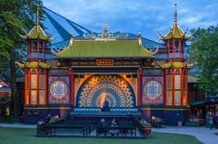 Blue Hour at Tivoli Gardens