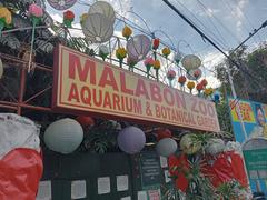 Malabon Zoo entrance with visitors, March 2024