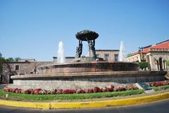 Las Tarascas Fountain in Morelia, Mexico