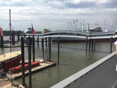 Überseebrücke in Hamburg-Neustadt