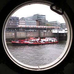 Bunker boats in Hamburg harbor