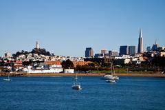 Coit Memorial Tower in San Francisco during the day