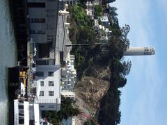 Scenic views of San Francisco from Twin Peaks with city skyline and Bay Bridge