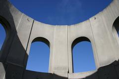 Coit Tower with clear blue sky