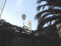 Approaching Coit Tower in San Francisco