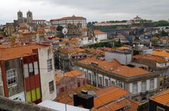 Oporto cityscape from Mirador de la Victoria