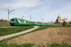 Train photos Apples - Morges composé des Ge 4/4 22 