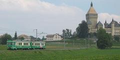 BAM train near Vufflens-le-Château