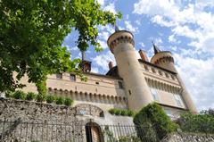 Vufflens Castle towers