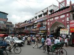 Entrance to Fatehpuri Masjid at the end of Chandni Chowk