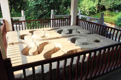 Guilin Guihai Stele Forest Museum Qu Shui Liu Shang stone carving