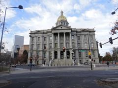 Capitol building viewed from 14th Street