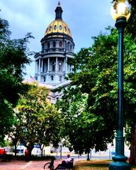 Colorado State Capitol building in August 2020