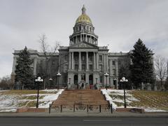 Colorado State Capitol in Denver during January 2011