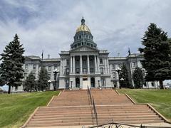 Colorado State Capitol from Lincoln Street