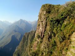 view from Sun Gate overlooking Machu Picchu